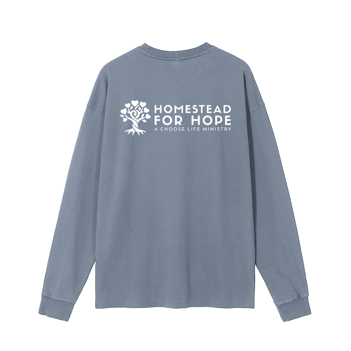 Choose Life Ministry Vintage Washed Long Sleeve T-Shirt