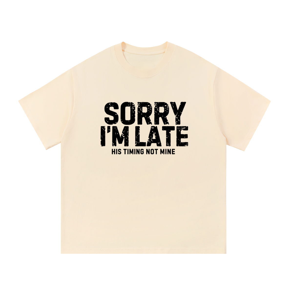 Sorry I'm Late Men's Essential Cotton T-Shirt