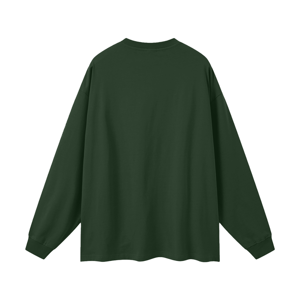 Cast Your Anxiety On Him Oversized Unisex Long Sleeve T-Shirt