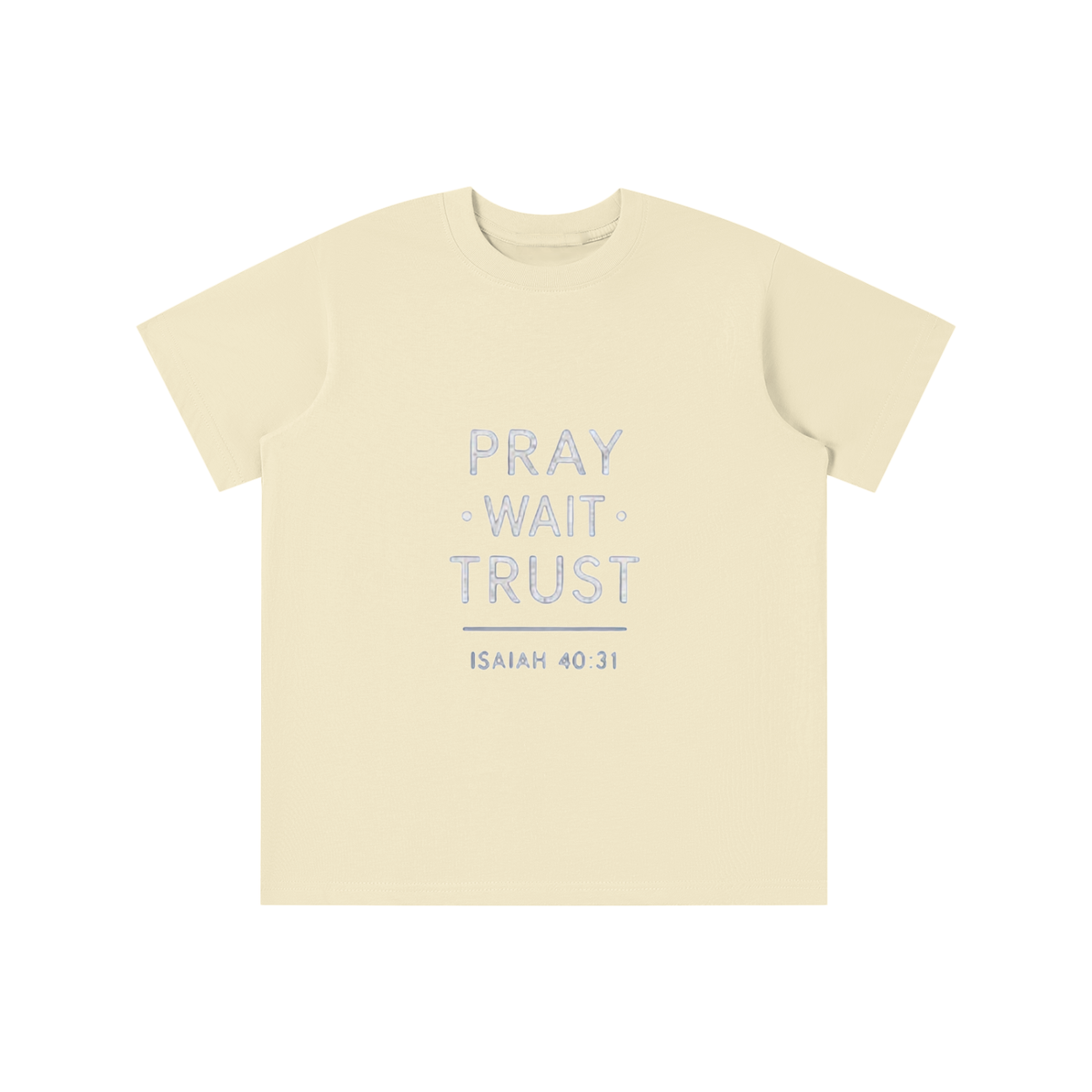 Pray-Wait-Trust Essential Kids' T-shirt