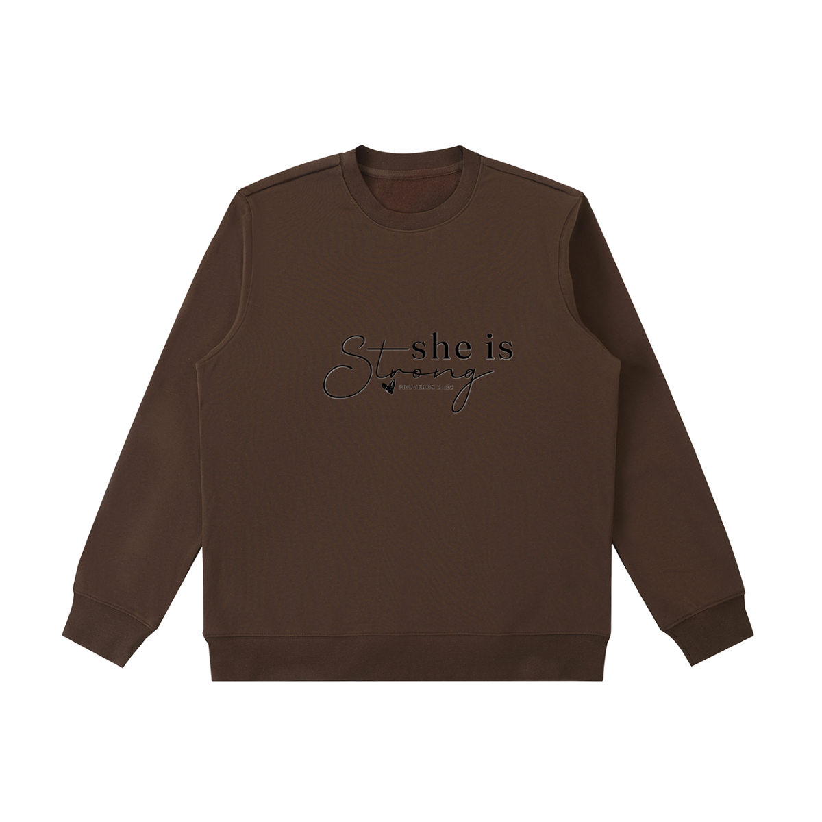 She is Strong Essential Heavyweight Crewneck  Sweatshirt