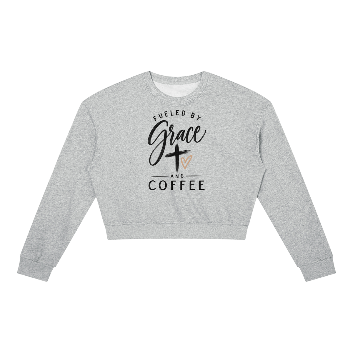 Fueled by Grace and Coffee Women's Crewneck Sweatshirt