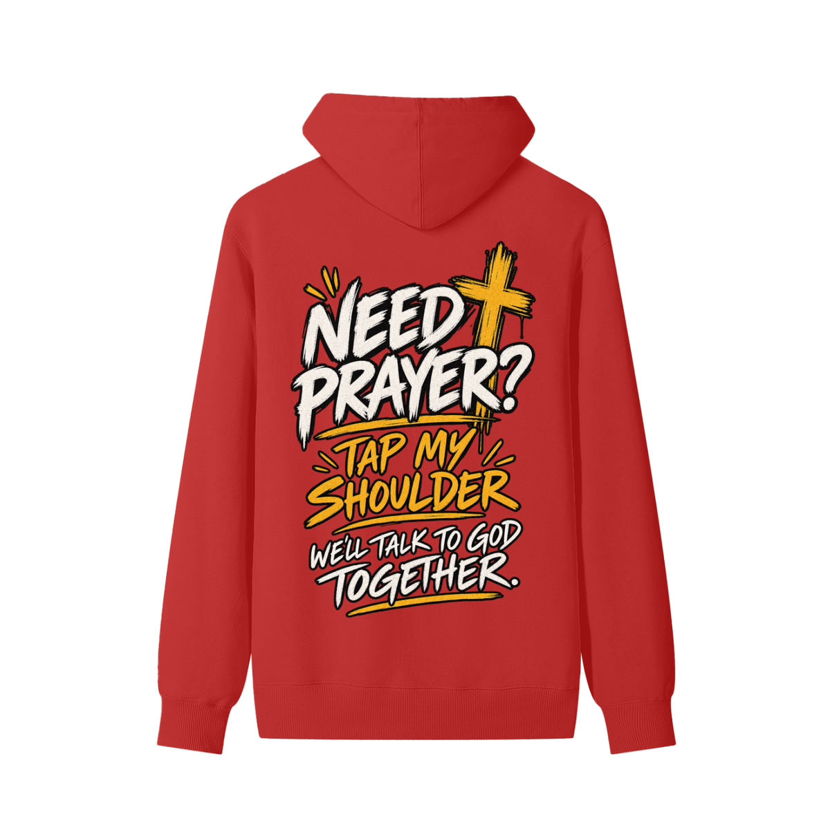 Tap My Shoulder Classic Unisex Cotton Hoodie