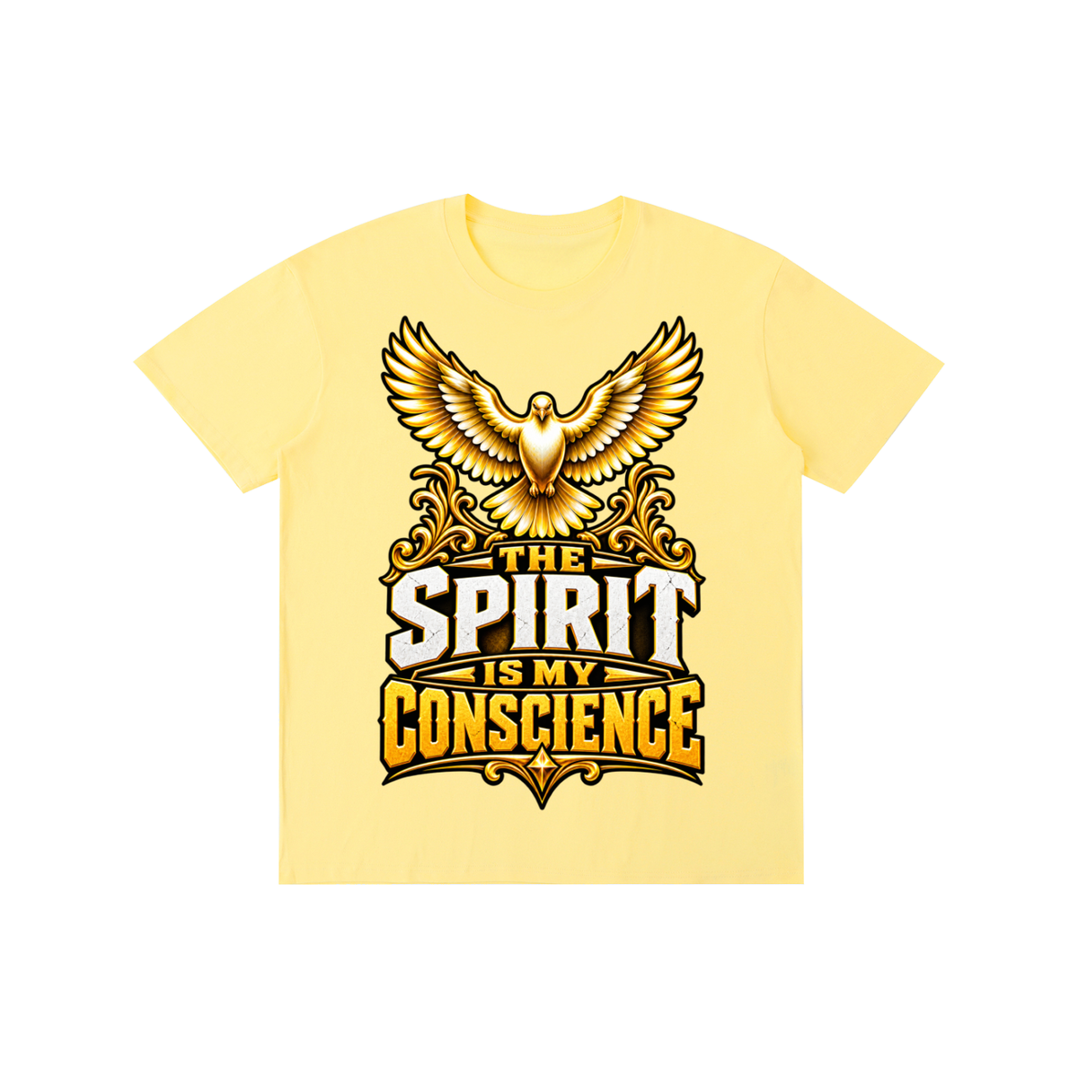 The Spirit is my Conscience Pure Cotton Unisex T-Shirt