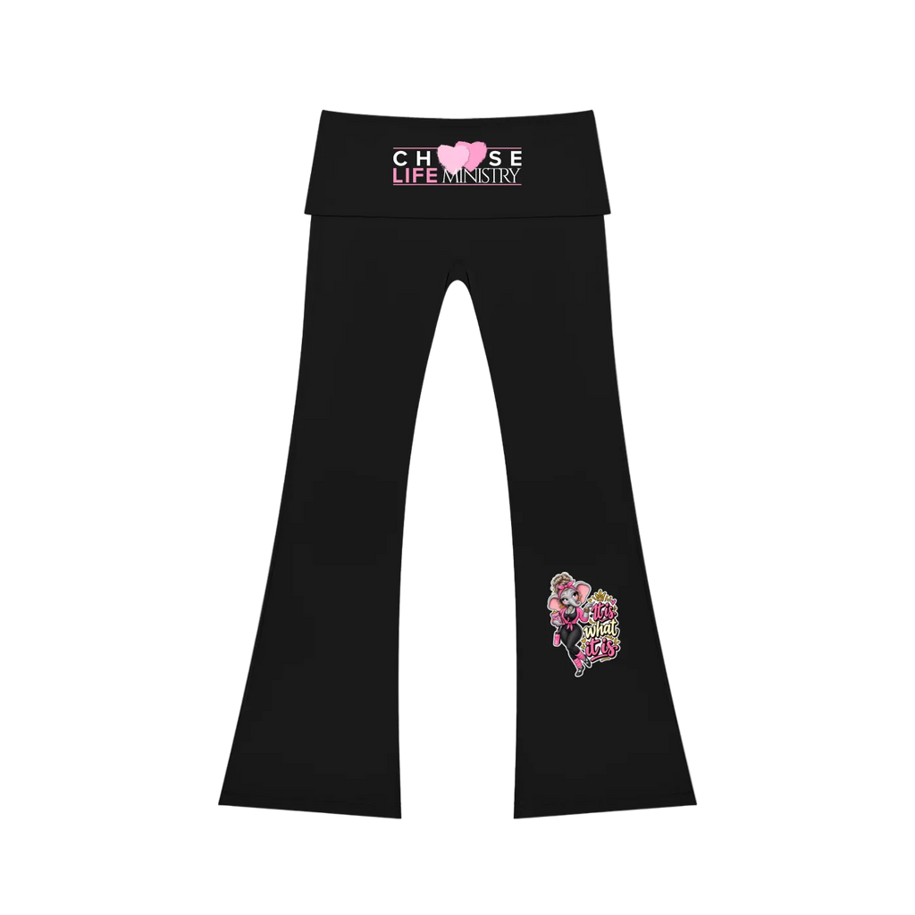 Stephanie's High Rise Flared Yoga Pants
