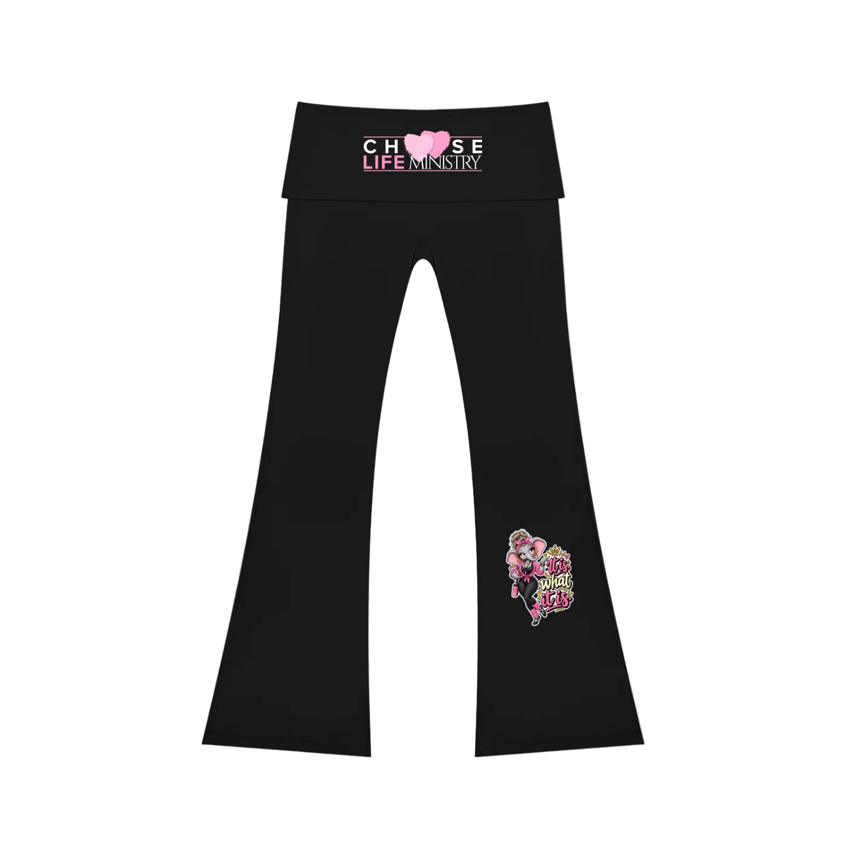 Stephanie's High Rise Flared Yoga Pants
