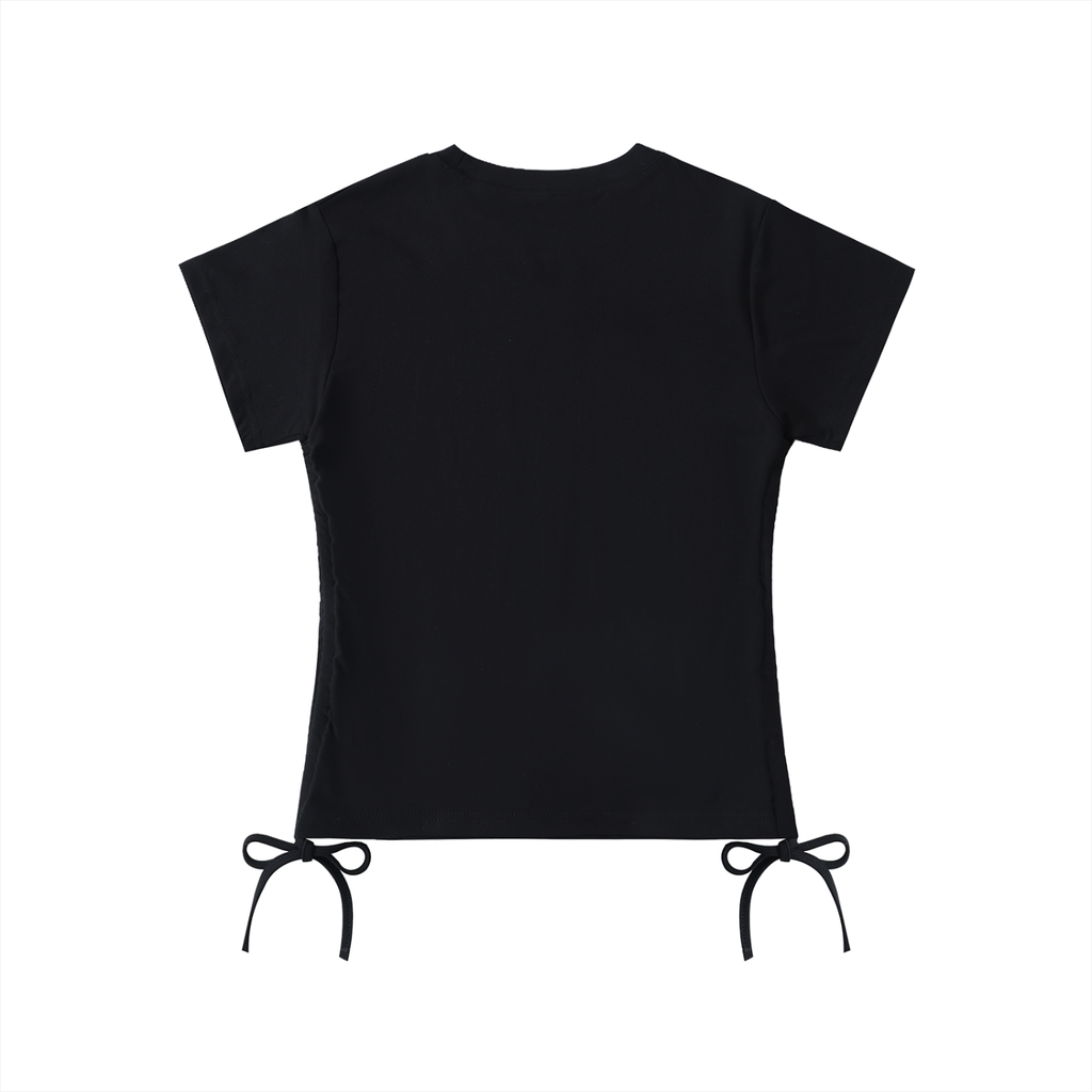 Kassie's Essential Drawstring T-Shirt