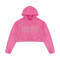 Women’s Mineral Washed Crop Hoodie