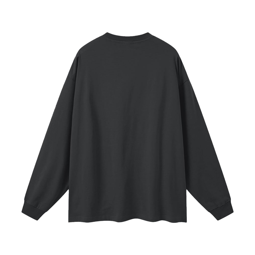 Cast Your Anxiety On Him Oversized Unisex Long Sleeve T-Shirt