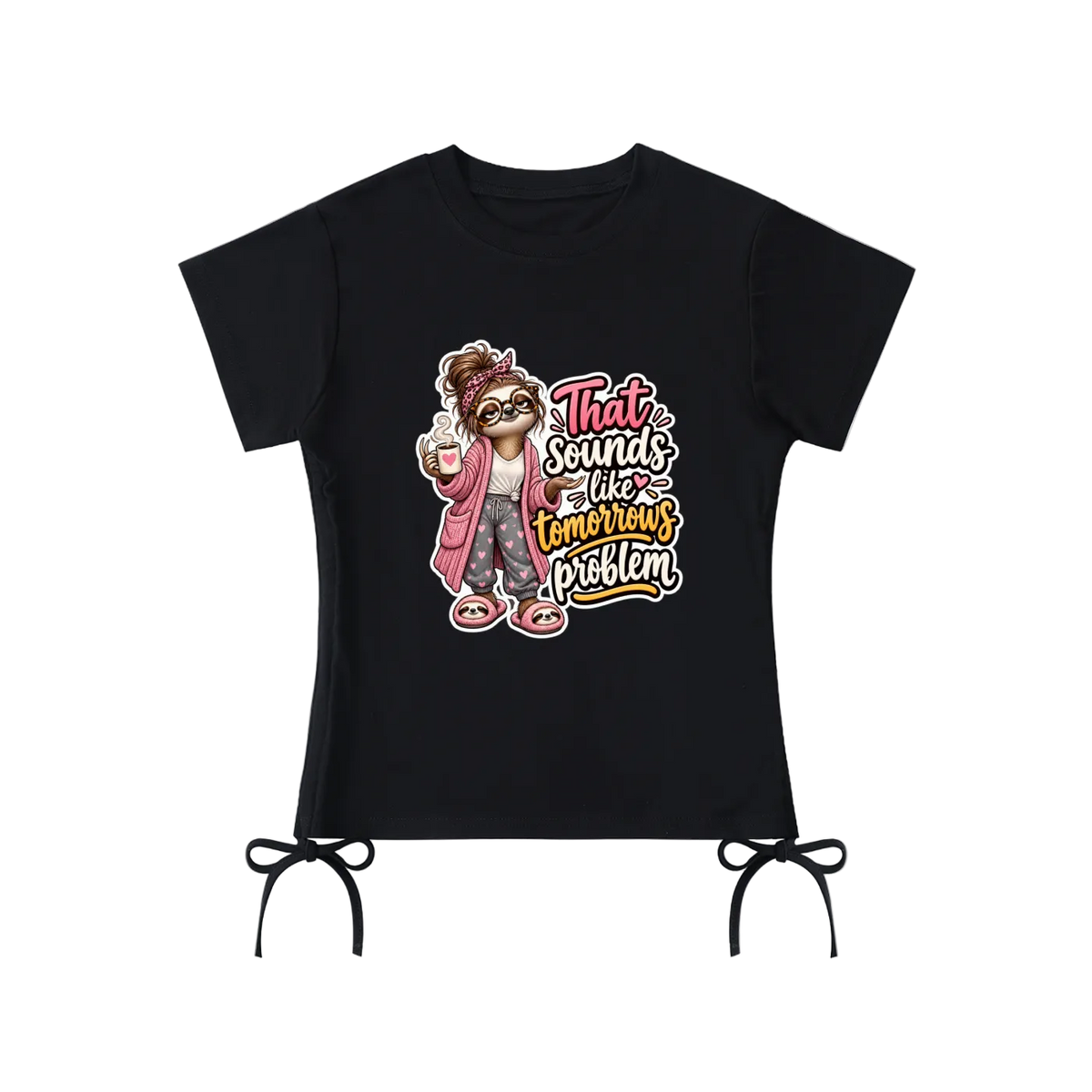 Kassie's Essential Drawstring T-Shirt