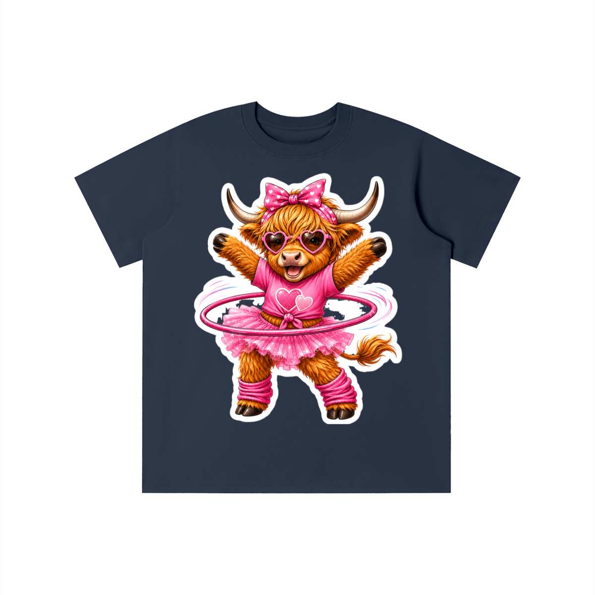 Iris' Houla Hooping Cow Essential Kids' T-shirt