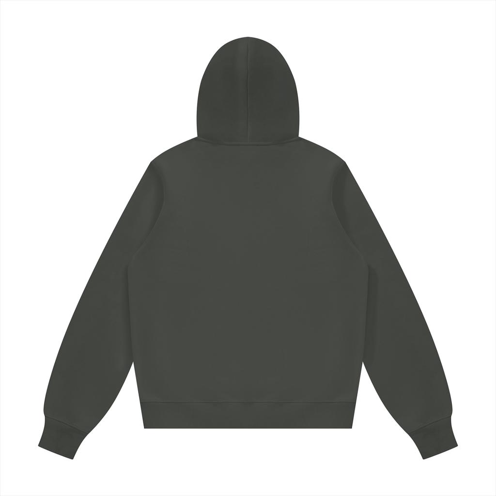 Men's Coloured Splatter Cross Fleece Regular Shoulder Hoodie
