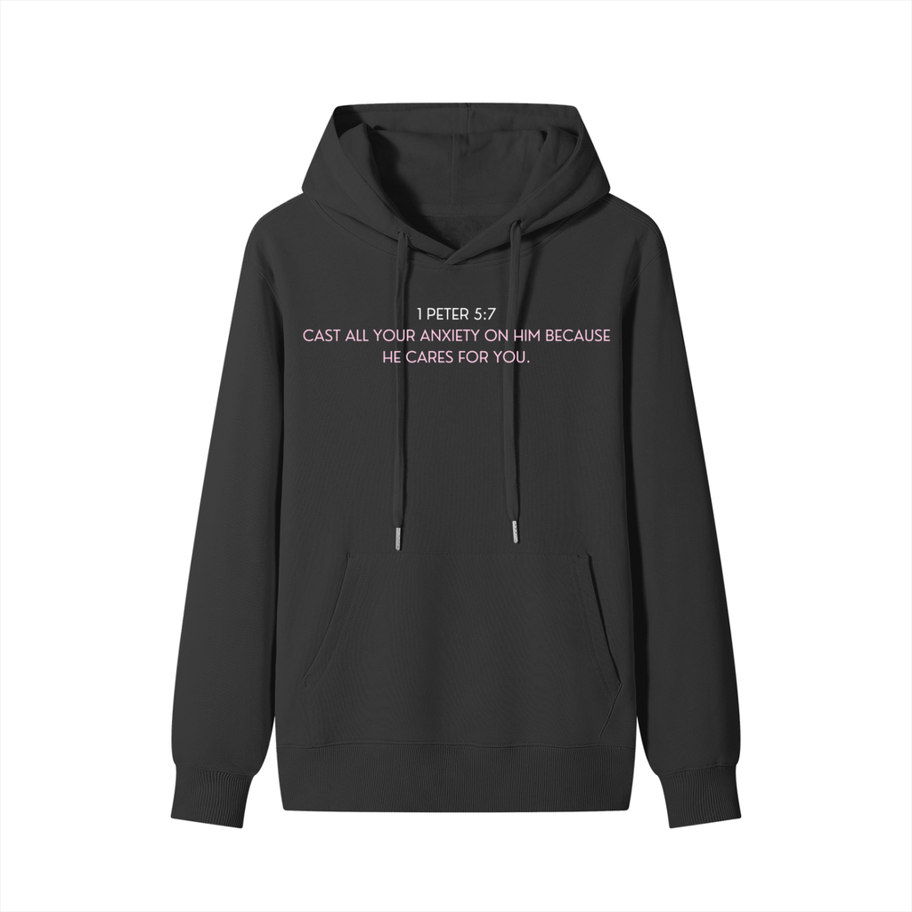 Cast Your Anxiety On Him Classic Unisex Cotton Hoodie