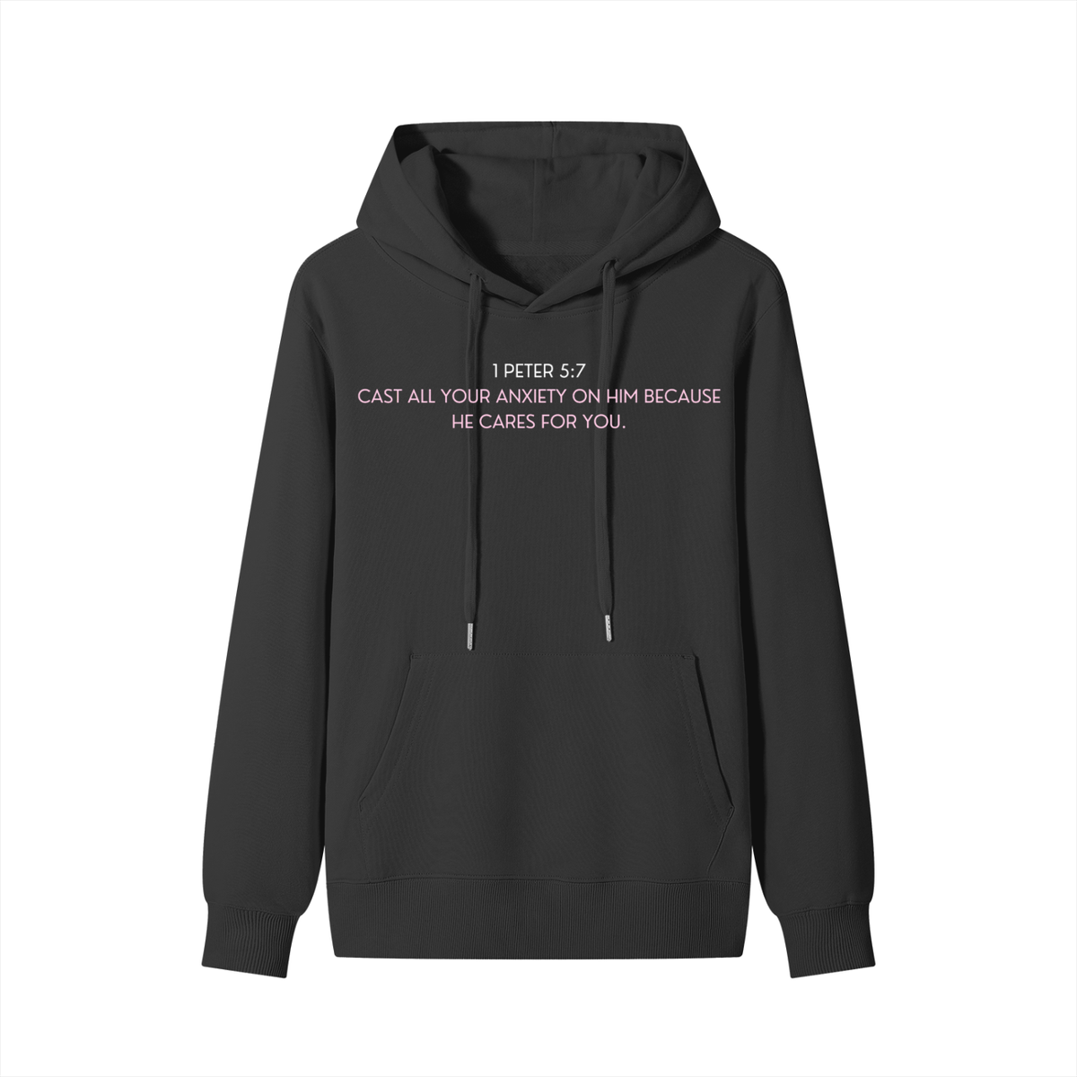 Cast Your Anxiety On Him Classic Unisex Cotton Hoodie