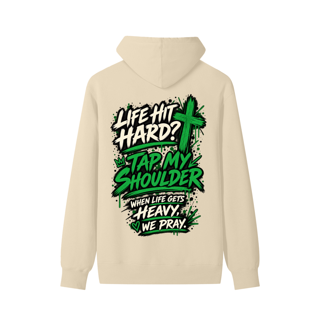 Tap My Shoulder Classic Unisex Cotton Hoodie