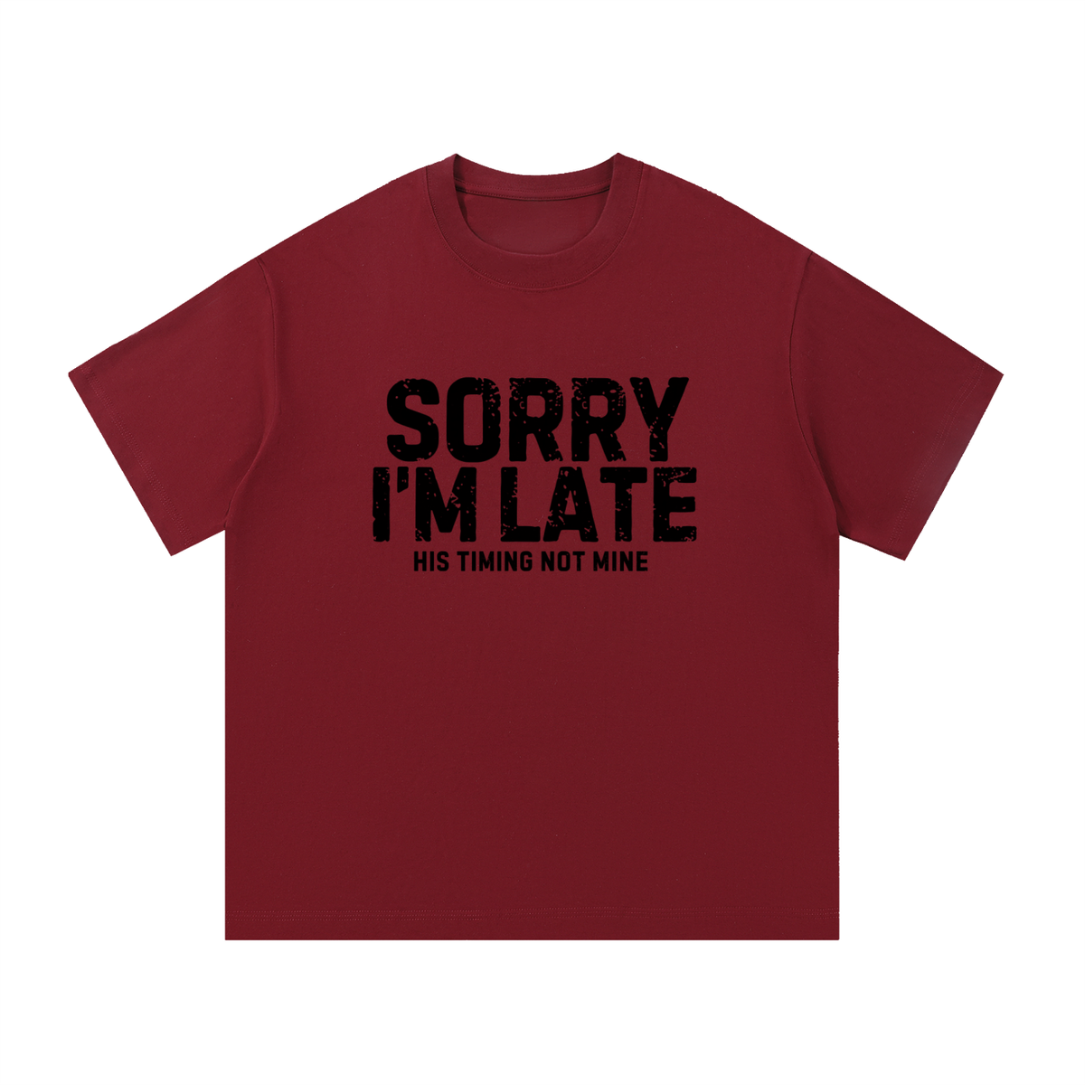 Sorry I'm Late Men's Essential Cotton T-Shirt