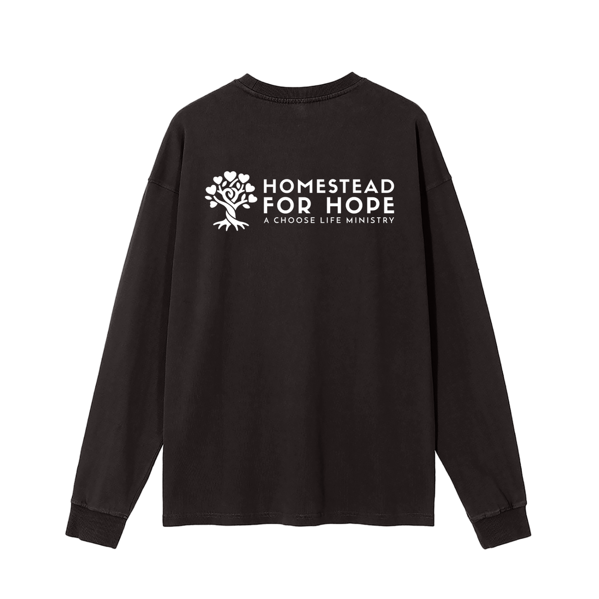 Choose Life Ministry Vintage Washed Long Sleeve T-Shirt