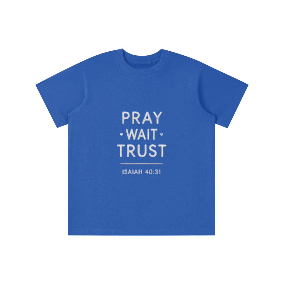 Pray-Wait-Trust Essential Kids' T-shirt