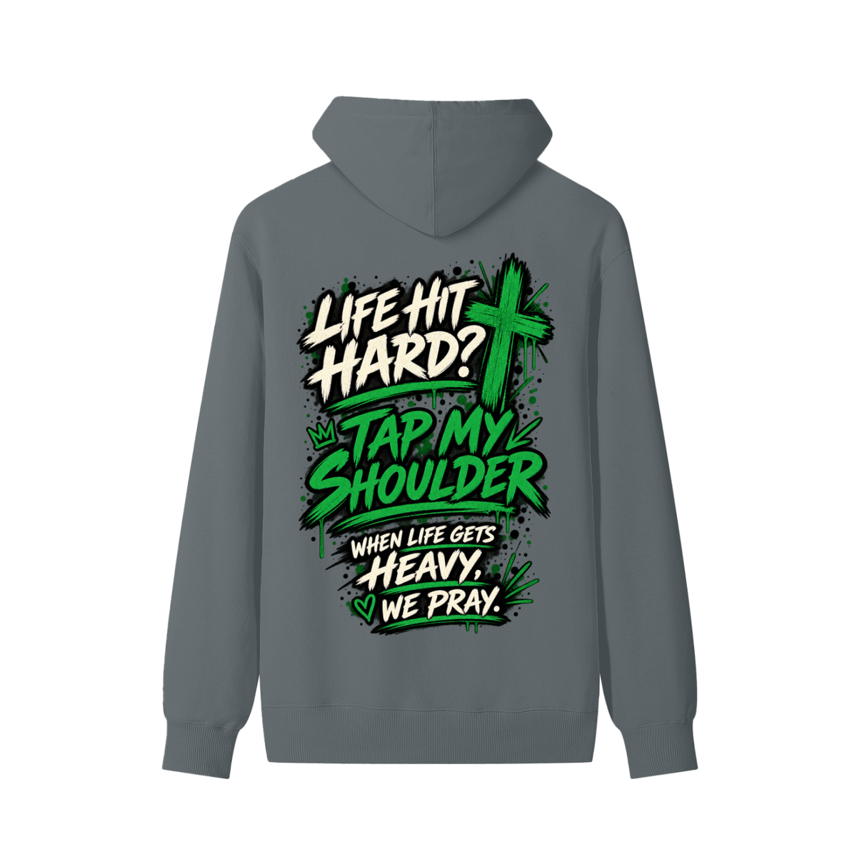 Tap My Shoulder Classic Unisex Cotton Hoodie