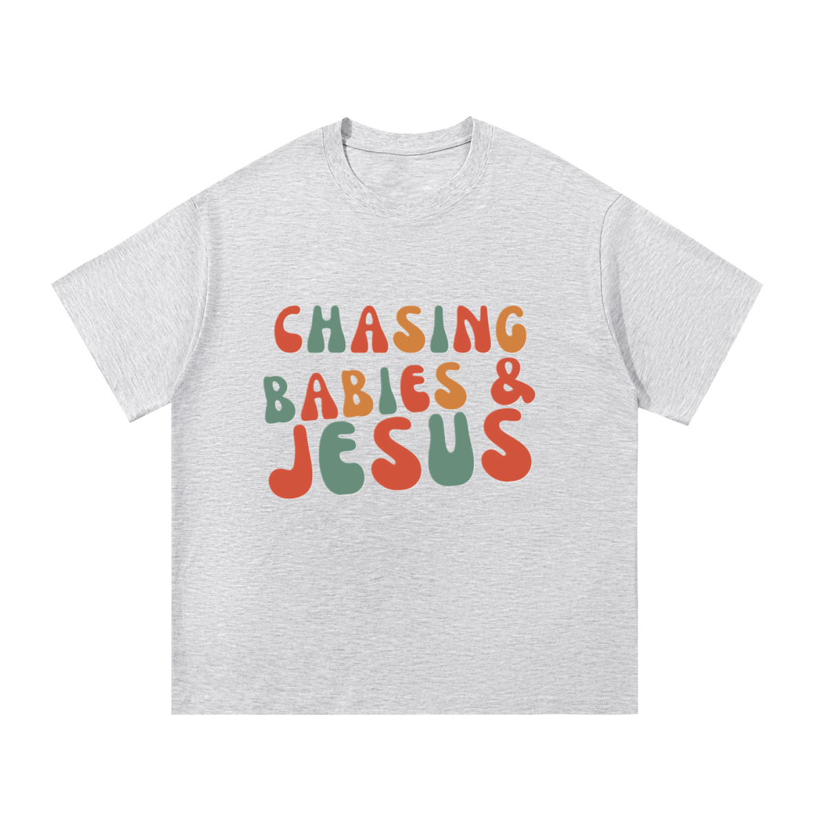 Chasing Babies & Jesus Essential Cotton T-Shirt