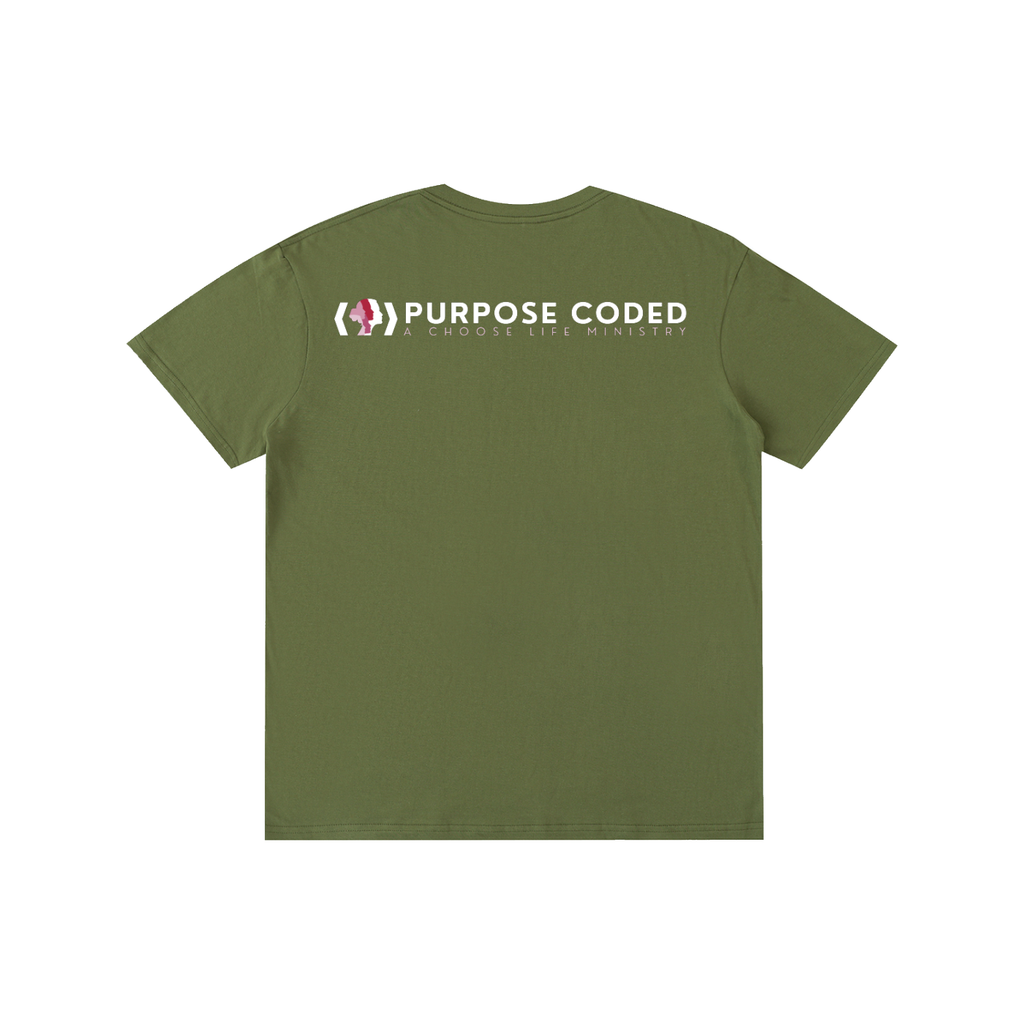 Purpose Coded Pure Cotton Unisex T-Shirt