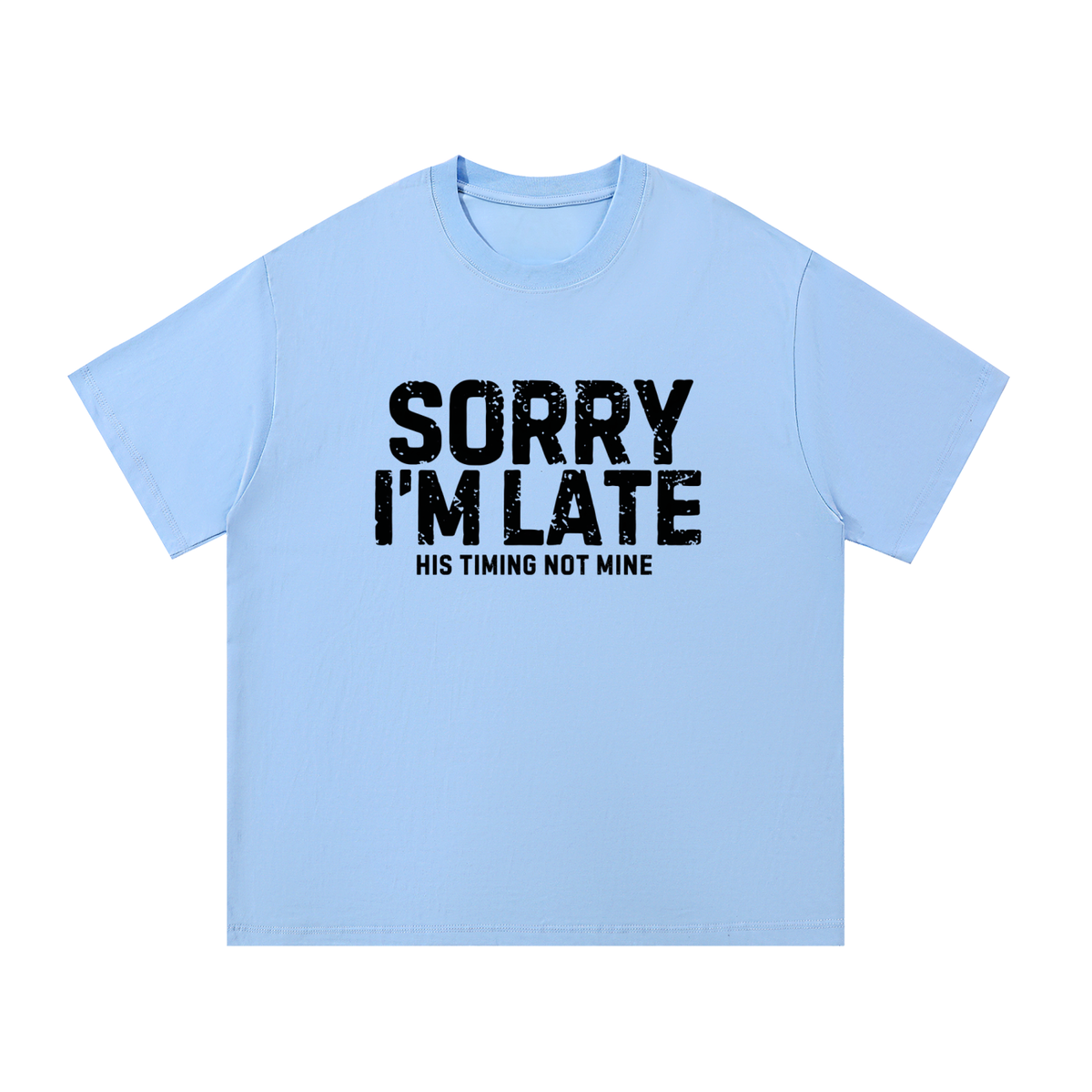 Sorry I'm Late Men's Essential Cotton T-Shirt