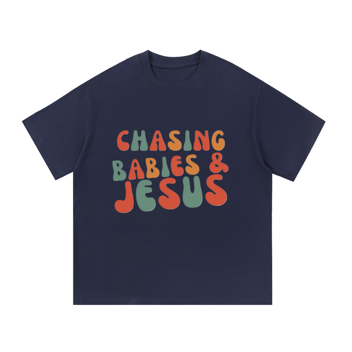 Chasing Babies & Jesus Essential Cotton T-Shirt