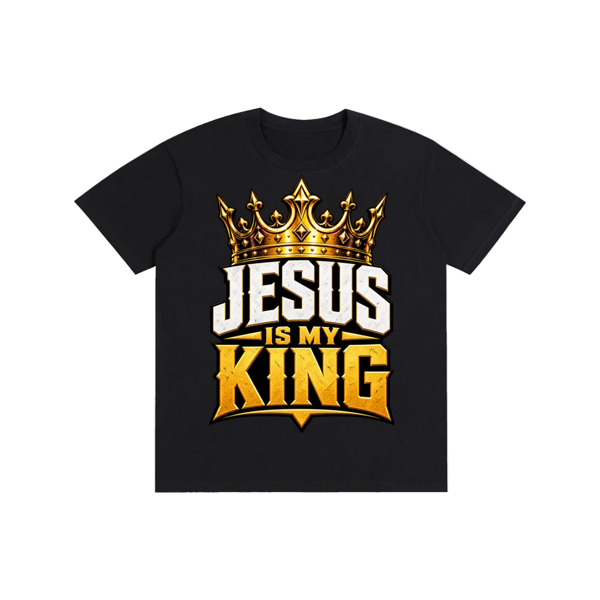 Jesus is my King Pure Cotton Unisex T-Shirt