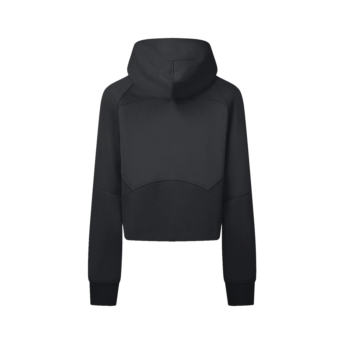 Linda's Say What You Mean Cropped Zip-Through Hoodie