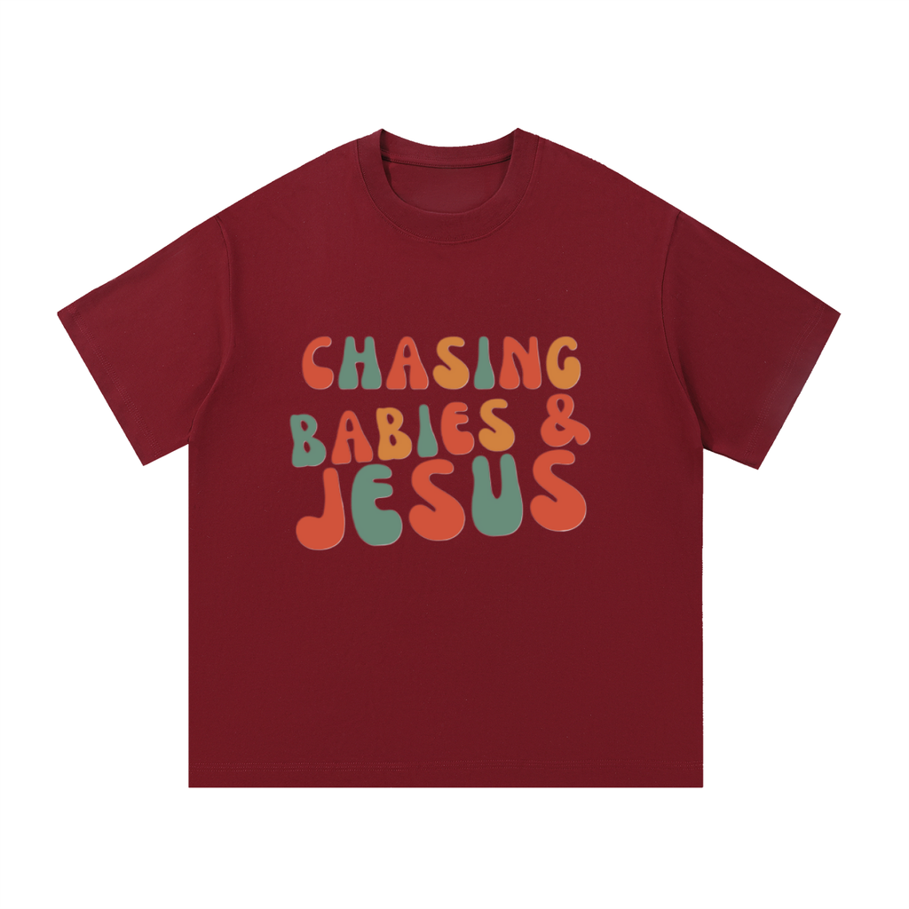 Chasing Babies & Jesus Essential Cotton T-Shirt