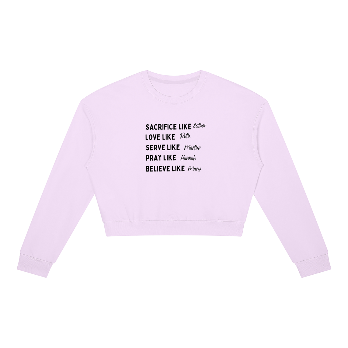 Sacrafice Like..Women's Crewneck Sweatshirt