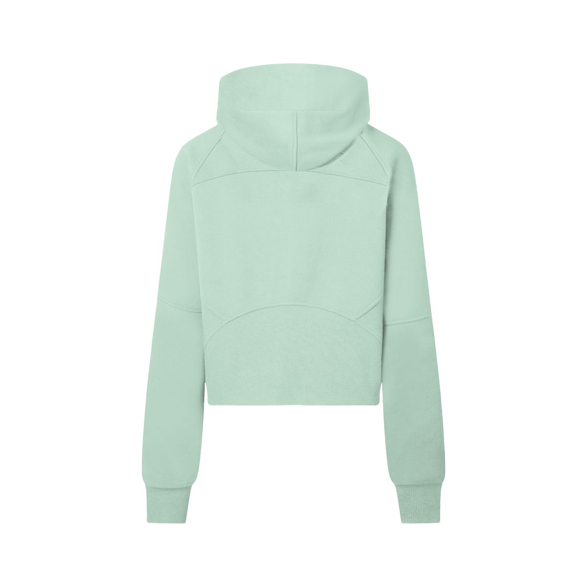 Fueled by Grace and Coffee Cropped Half-Zip Hoodie