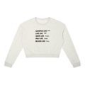 Sacrafice Like..Women's Crewneck Sweatshirt