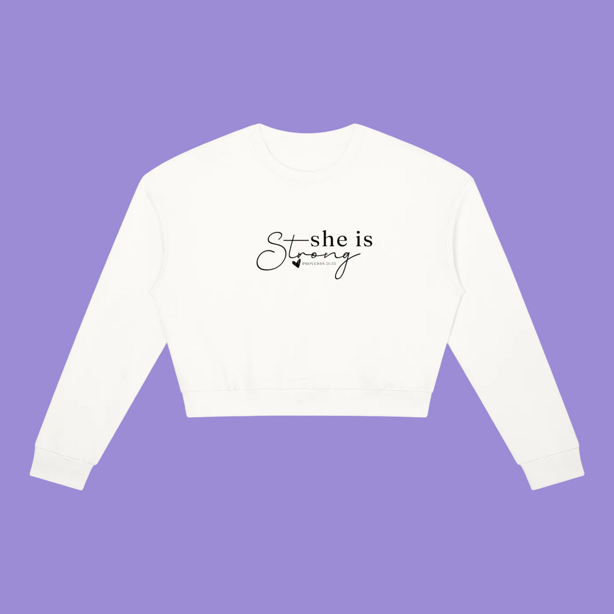 She is Strong Women's Crewneck Sweatshirt