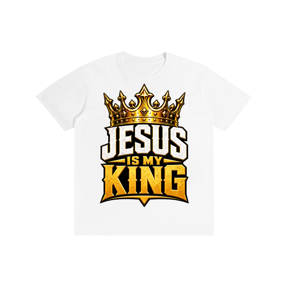 Jesus is my King Pure Cotton Unisex T-Shirt