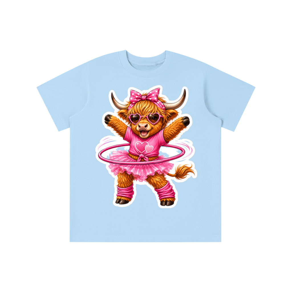 Iris' Houla Hooping Cow Essential Kids' T-shirt