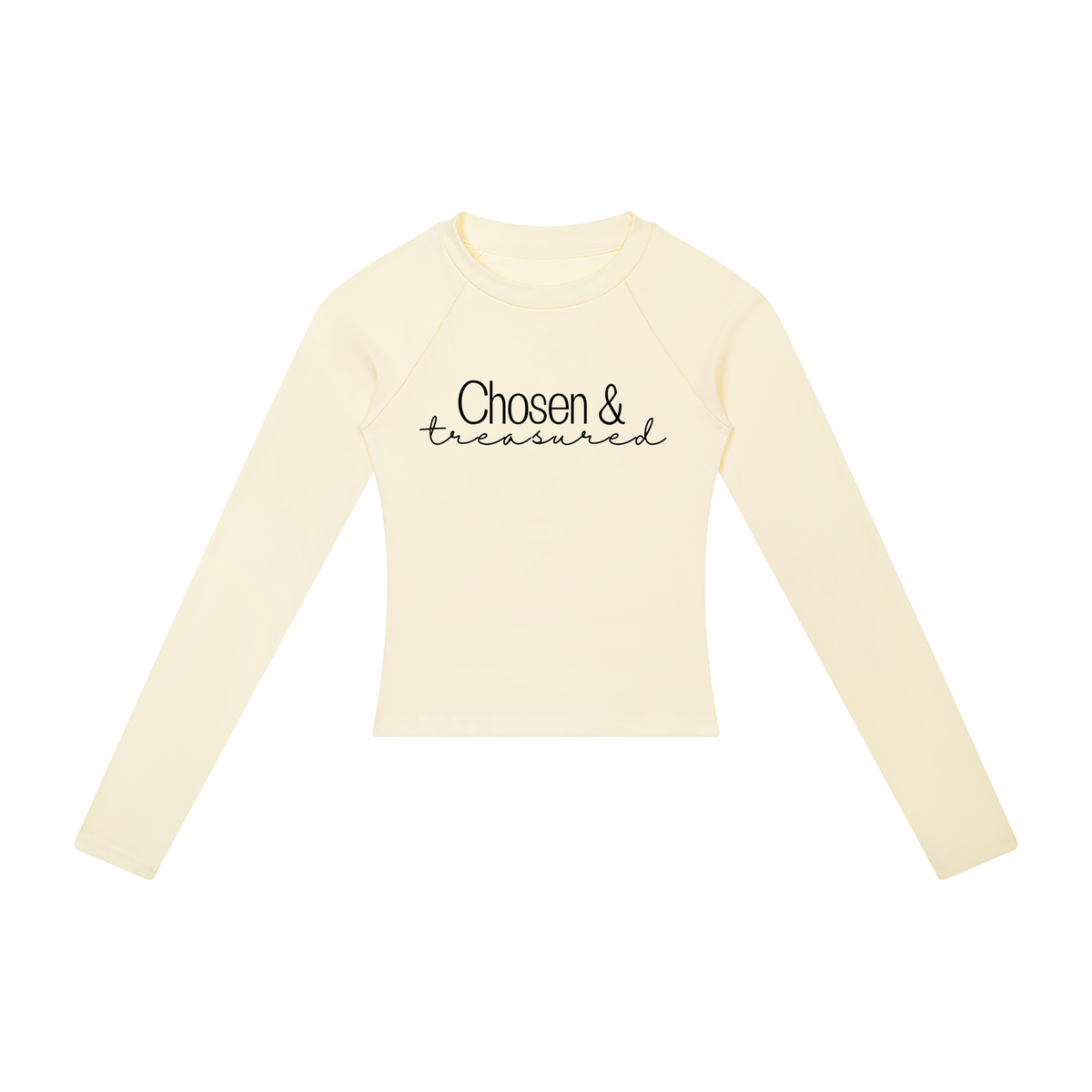 Chosen & Treasured Women’s Slim Raglan Long Sleeve T-Shirt