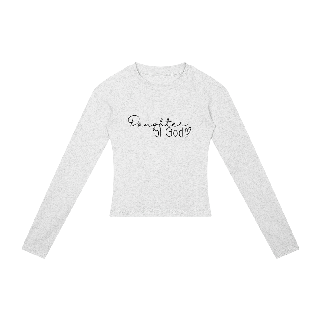 Daughter of God Women’s Slim Raglan Long Sleeve T-Shirt