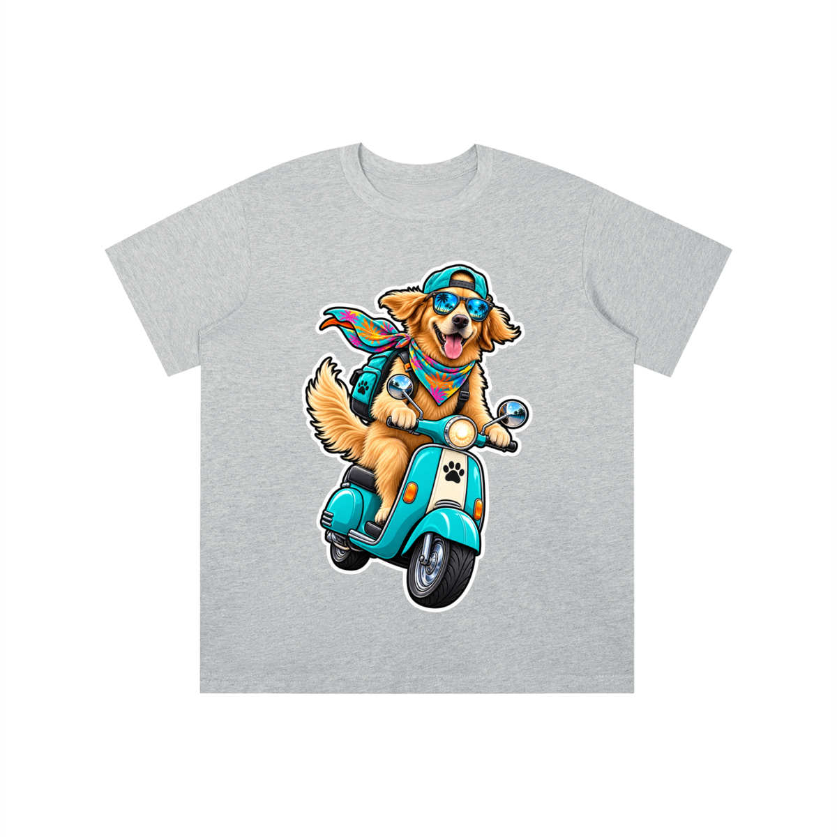 Theo's Dog Riding a Scooter Essential Kids' T-shirt
