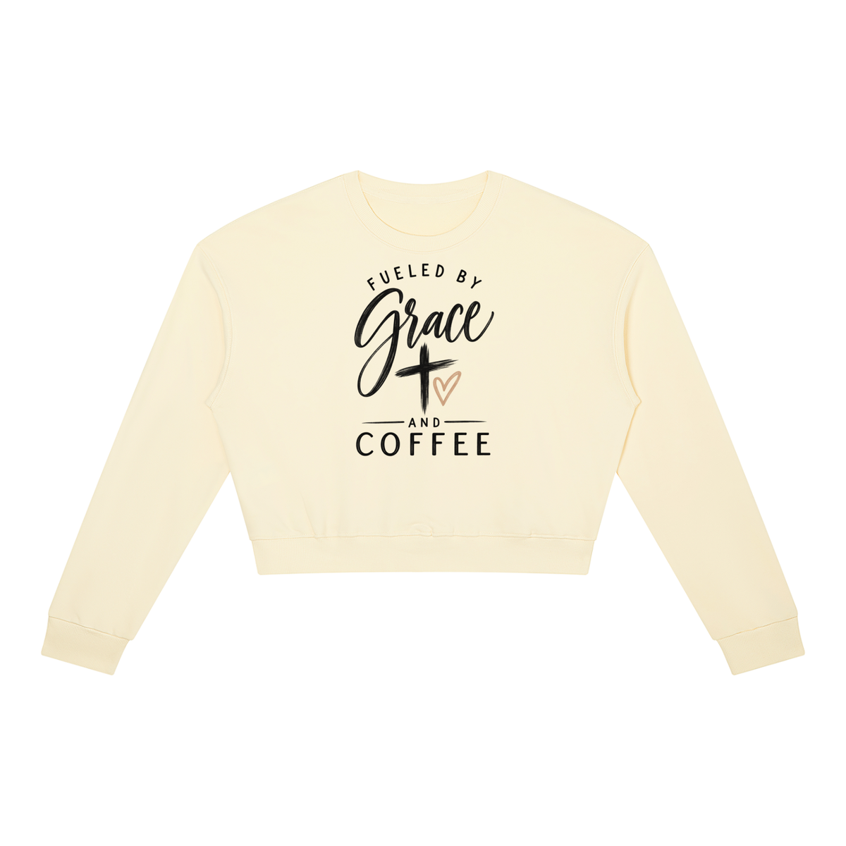 Fueled by Grace and Coffee Women's Crewneck Sweatshirt