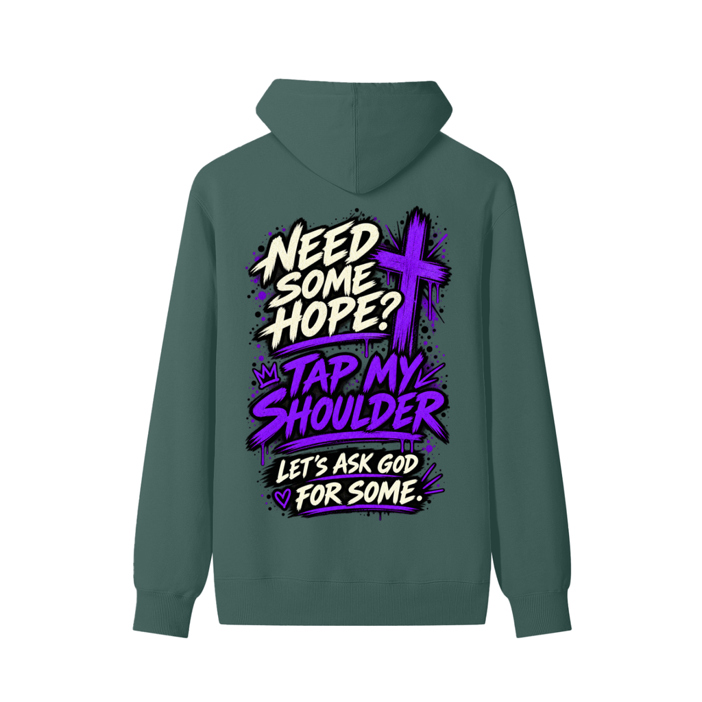 Tap My Shoulder Classic Unisex Cotton Hoodie