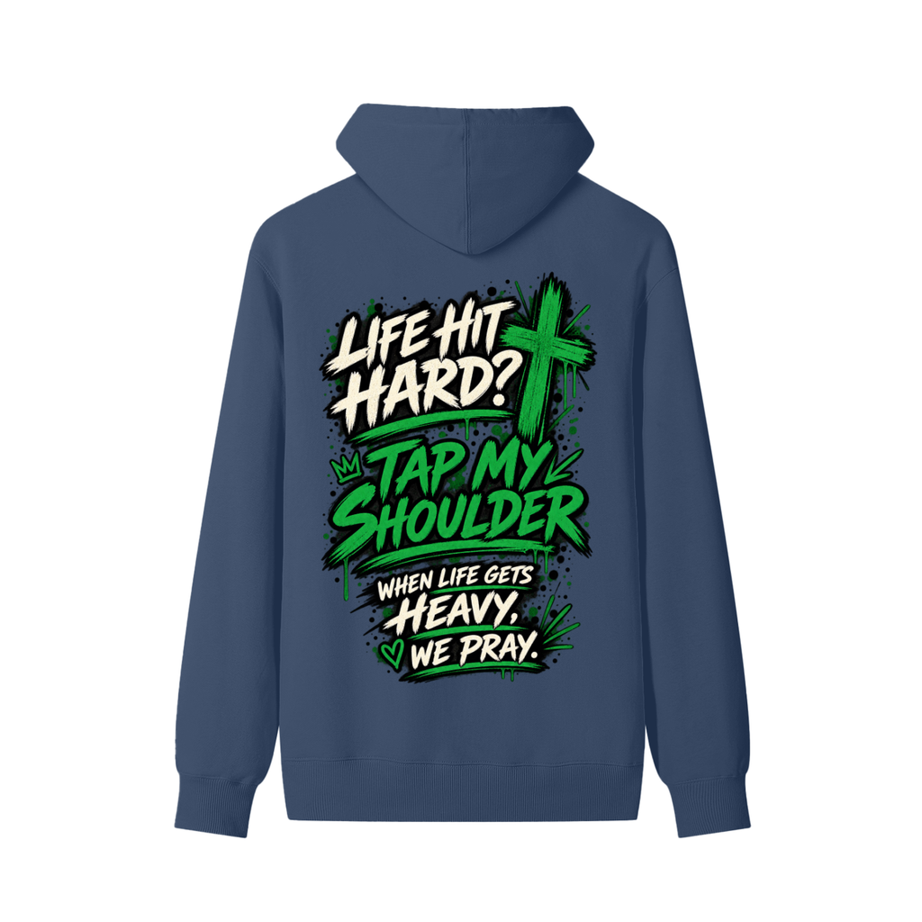 Tap My Shoulder Classic Unisex Cotton Hoodie