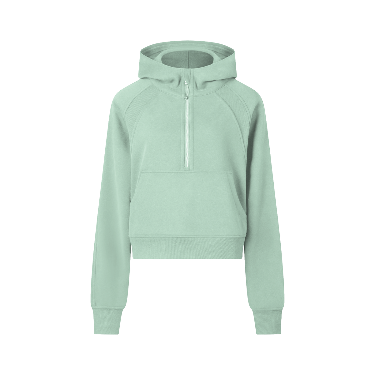 Connie's Cropped Half-Zip Hoodie