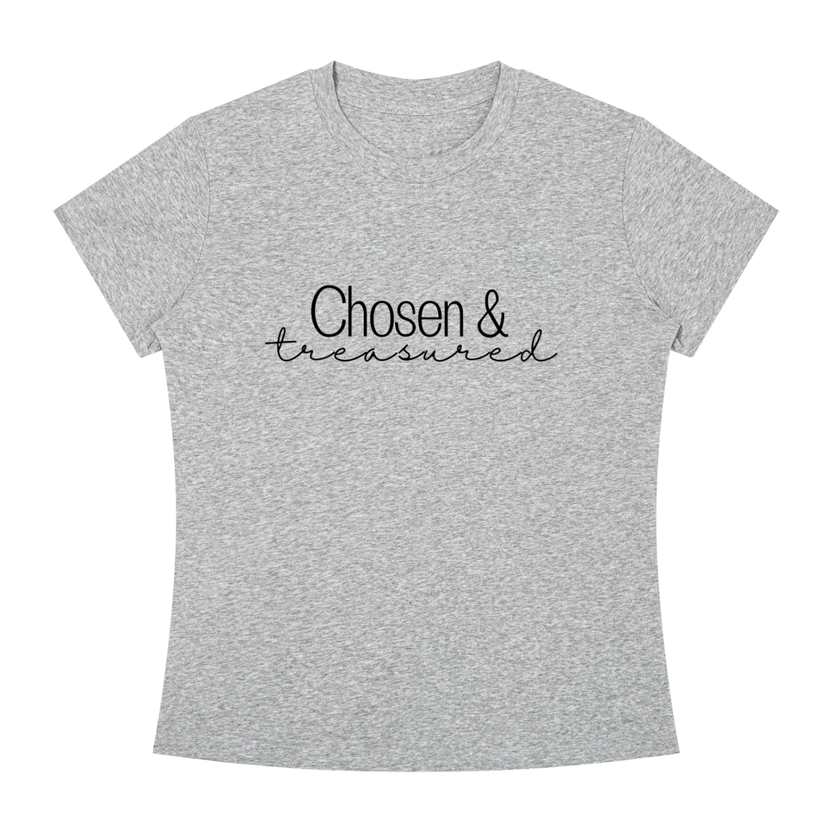 Chosen & Treasured Women's Slim Fit Crewneck T-Shirt